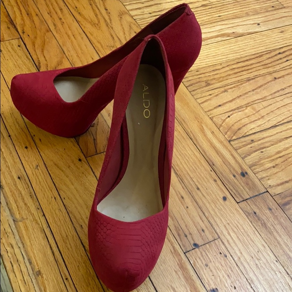 Also Red Pumps size 10 - Picture 6 of 8